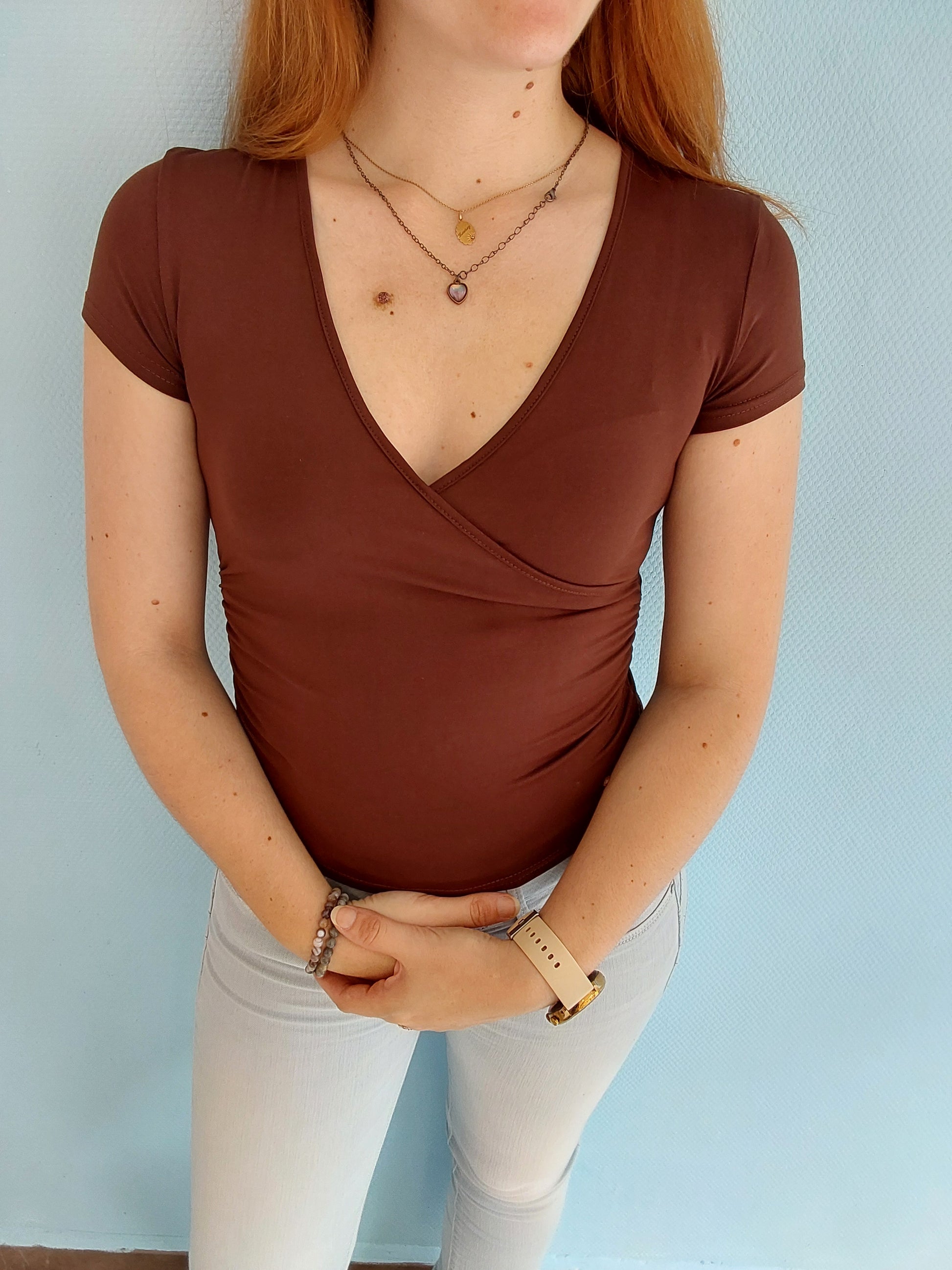 Débardeur cache cœur