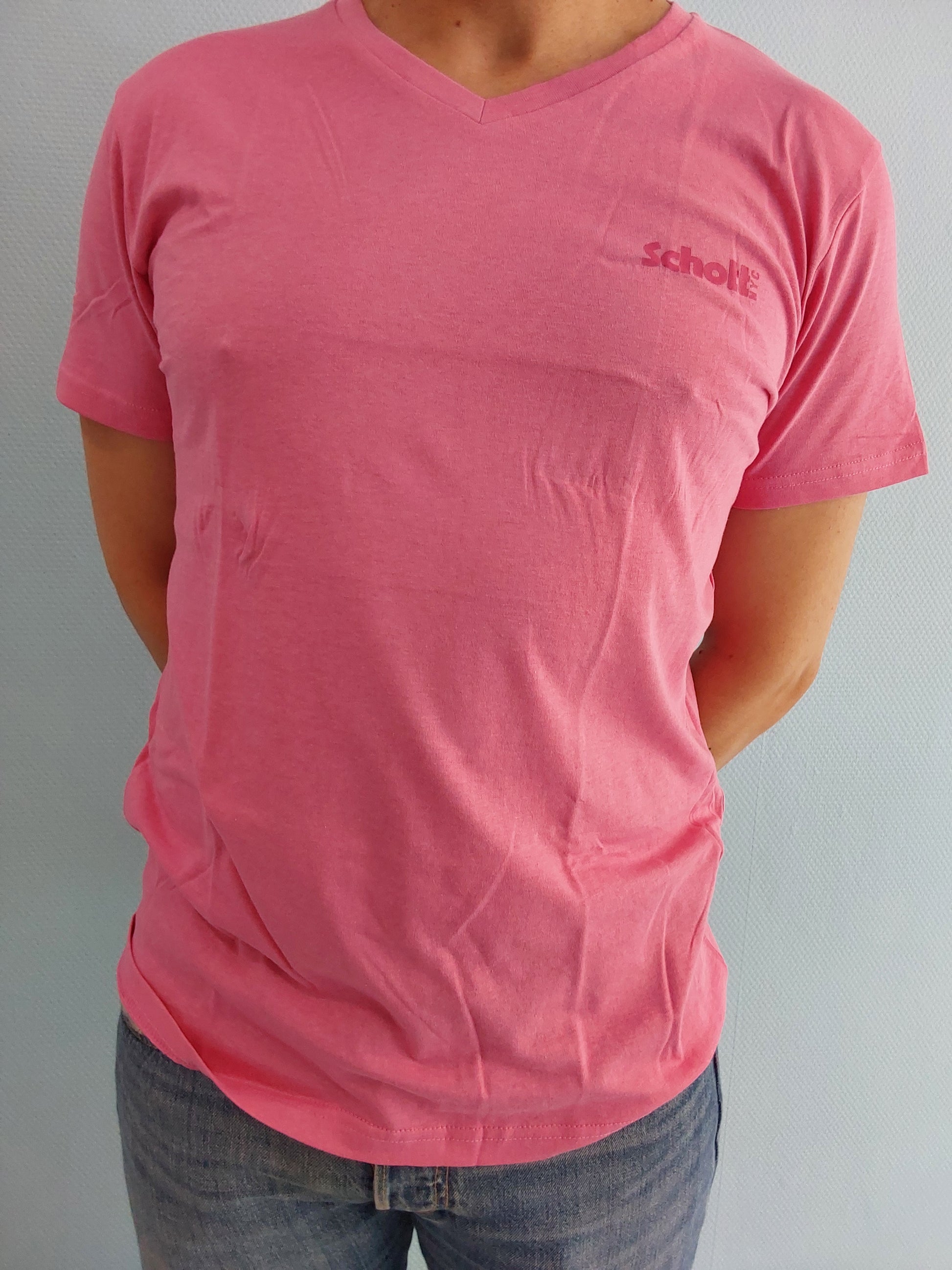 T-Shirt Schott Col en V