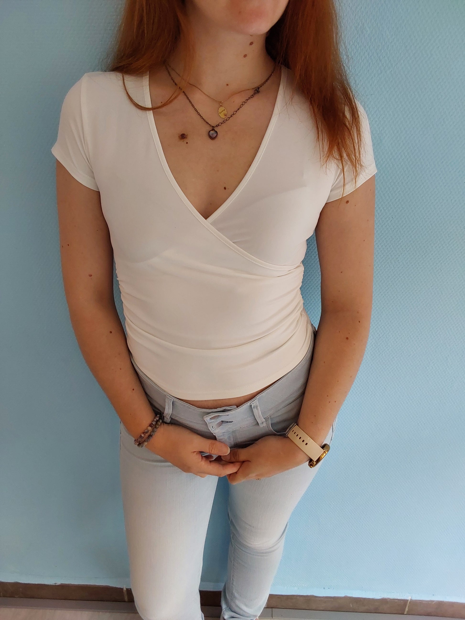 Débardeur cache cœur